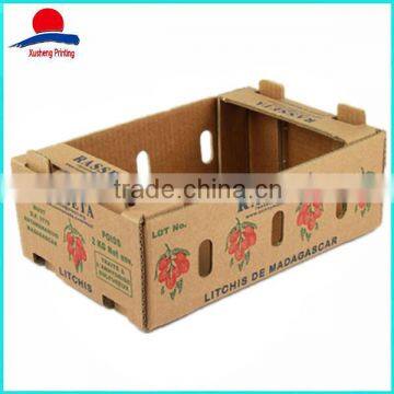 High Quality Food Box Packaging, Fruit Corrugated Box With Window