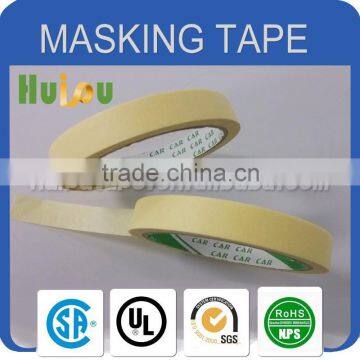 High quality easy tear adhesive masking paper tape