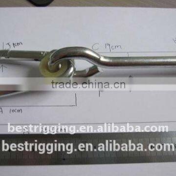 Cheap Price High Quality Swing Hook With Bolt& Nut With Snap Hook OEM Service photo-4