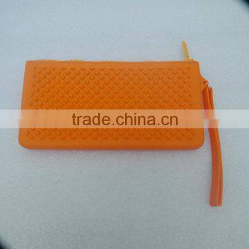 wholesale custom size transparent clear plastic PVC pencil zipper case