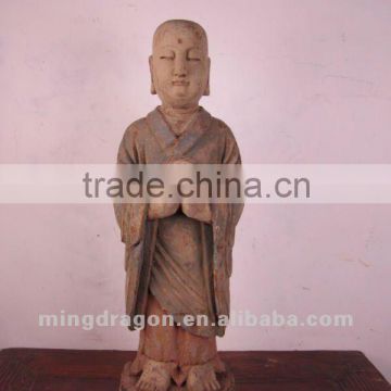 chinese antique furniture tune wood buddha