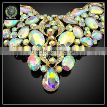 Newest Trending African Wedding Jewelry Luxury Set KHK727 photo-3