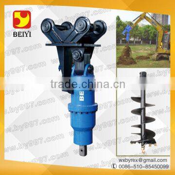 excvator parts hydraulic auger drive