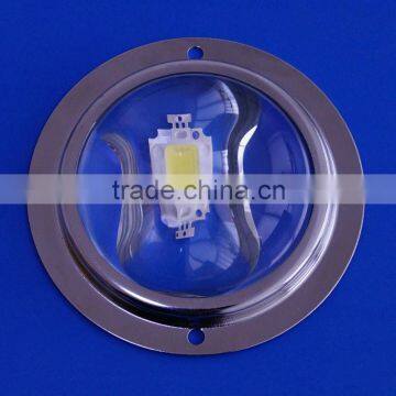 LED glass lens 66mm for 10w 20w 30W COB LED streetlight