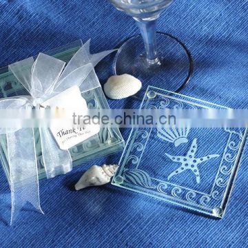 Glass coasters