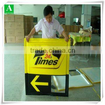 OEM plastic vacuum forming advertising signs for outdoor