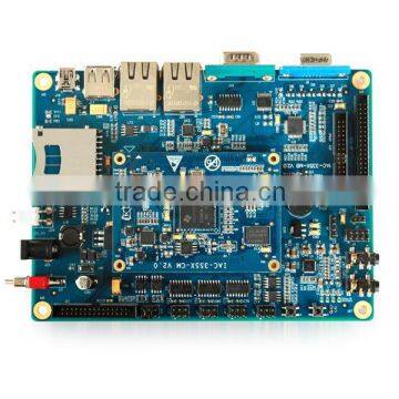 TI AM 335X Cortex-A8 ARM Industrial Board With 2*LAN Port