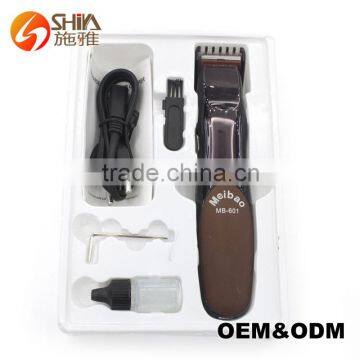 Wholesale Professional Shave Best Hair Clipper Vacuum to Electricity Baby Hairdressing Tool Hair Trimmer Charger 601 photo-6