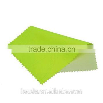 Fluorescent PVC Coated Polyester Reflective Fabric for Rain Coat Safety Vest Warning Triangle photo-4