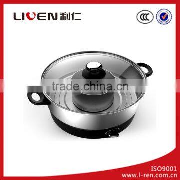 2016 New Electric Split Stainless Steel Hot Pot DHG-S3000 photo-3
