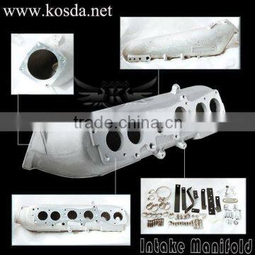 Racing Car Turbo Kit 2jz Gte, 2jz Air Intake Manifold ,Supra Parts Air Intake Manifold Cast Aluminum Silver photo-2