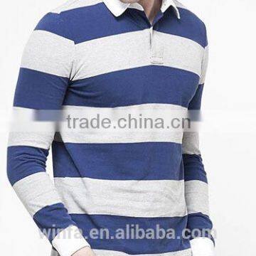 China Cheapest Long Sleeve Men's Polo Shirts Manufacturer