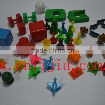 Plastic Game Pawn, Plastic Game Token, Board Game Components