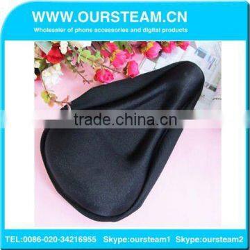 Model B Cycling Bike Bicycle Silicone Gel Saddle Seat Cover Soft Bicycle Silicone Cushion photo-4