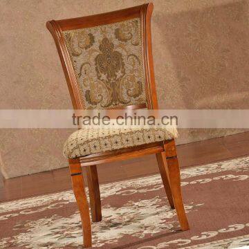 Restaurant furniture low back chairs solid rubber wood armless chair