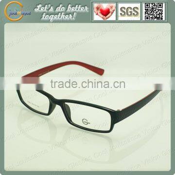 Manufactures in china plastic frames latest design for large frame reading tr90 glassess