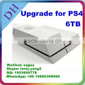 DongCoh Game Bar external hard drive for PS4, 3.5" hard disk 6TB supported for ps4 games white color