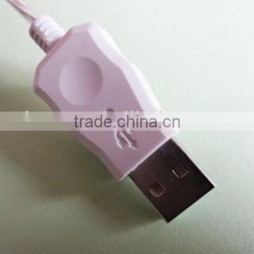 Factory Wholesale Charging and Data Dual Color Led Micro Cable photo-3