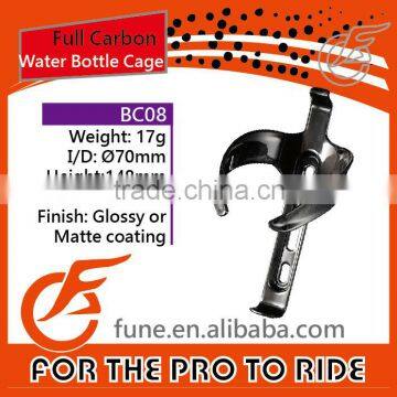 17g Carbon 3K Clear or UD Matte Water Bottle Cage