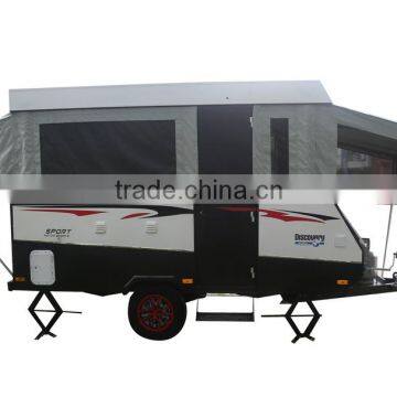 pop up trailer/ tent trailer with two beds kichen unit