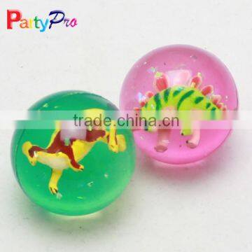 3D Animal Clear Rubber Bouncy Ball China Factory Direct Sale photo-3