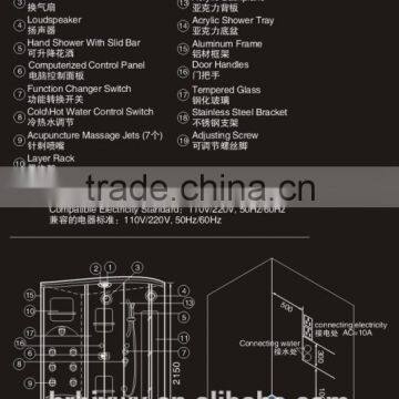 Right Apron Steam Room Left Apron S-008 photo-2