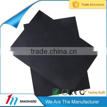 plain brown flexible soft rubber magnetic sheet material