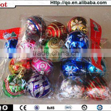 Wholesale christmas ornaments plastic christmas ball in competitive price