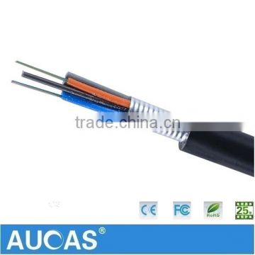 Manufacture Armored Outdoor Layer Stranded Loose Tube Fiber Optic Cable GYTS Factory Price