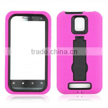 Heavy duty Robot design case with kickstand for ZTE V8000