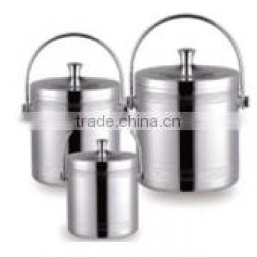 /hotel guest room home stainless steel Ice bucket/Beer Bucket coolers promotion kitchen ice bucket