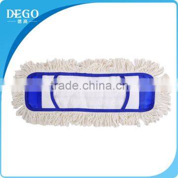 Cangnan factory 60cm tie-on cotton flat mop head manufacturer