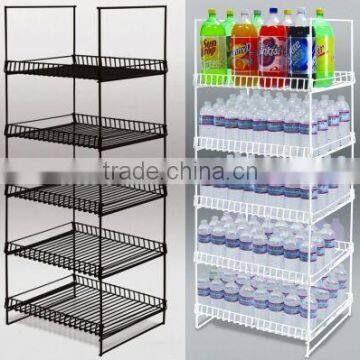 Well Price Supermarket Store Used Wire Water Can Dispenser Stand photo-4