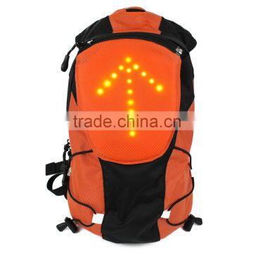 OEM wirelesss remote control factory direct Led cycling mountaineering backpack