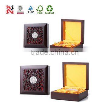 High Quality MDF Big Lots Bangle Gift Box/ Customized Crafted Wood Jewel Box Packaging