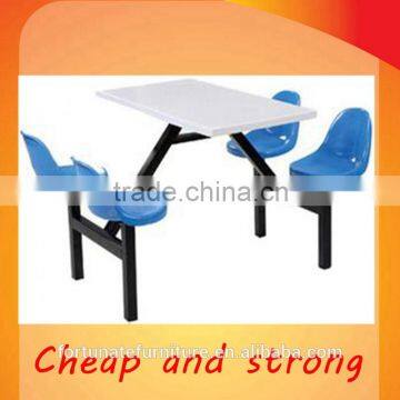 4 person fast food restaurant furniture