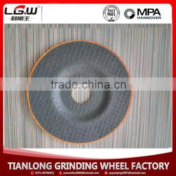 Metal grinding disc, abrasive grinding wheel