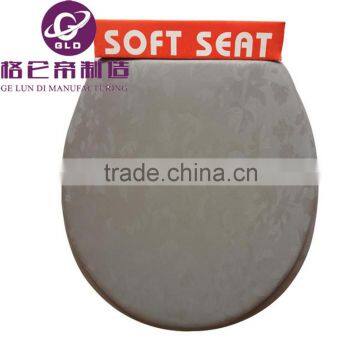 GLD High Quality Hot Sale WC Colorful 17 Inches Thick Sponge Durable Household Toilet Lid PVC Soft Adult Toilet Seat Cover Spong photo-5