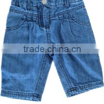 wholesale kids shorts pants denim jeans shorts jeans denim elastic