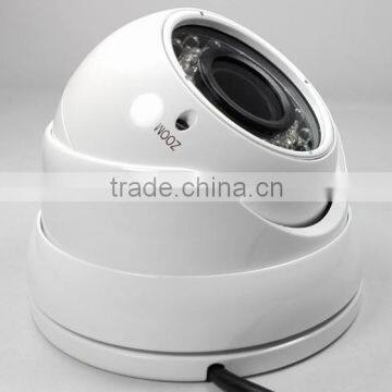 High Performance Outdoor Camera 2.8-12mm Manual Zoom Lens Metal 800TVL 36pcs ir Leds Sony Effio-A Dome Analog Camera photo-3