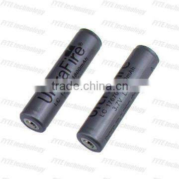 High quality Ultrafire Battery 17670 lithium lion Battery 1800mAh 3.7V Rechargeable Li-ion Battery with wholesale price