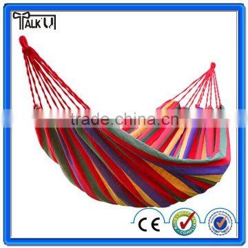 Newest Portable Canva Hammock Swing Hang Sleeping Bed Outdoor Camp Travel Beach/Parachute Hammock