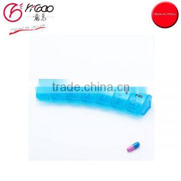 400035 7 days plastic pill holder