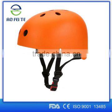 Made In China Aofeite ABS Adult Kids helmet ,bike, M-L Orange White