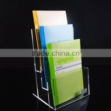 modern acrylic brochure holder/newspaper rack/magazine rack