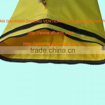 Tunnel and Mining Blower Ventilation Air Duct With Zipper and Velcro Coupling photo-5