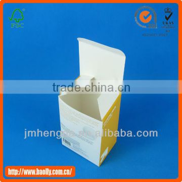 Customized fashion printed school box cardboard packaging box