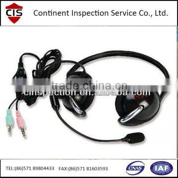 All kinds of earphone/headset inspection service/electronics function inspection