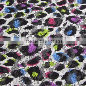 72gsm Quincunx Jacquard Nylon87%spandex13% Violet Julian Lycra Fabric photo-6