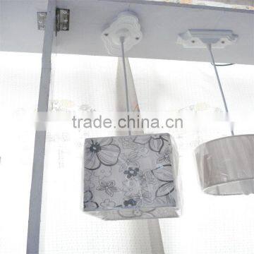 (Fabrics lamp shade) drop light E27 plastic lamp holder lighting fittings